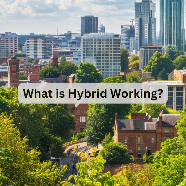 what is hybrid working